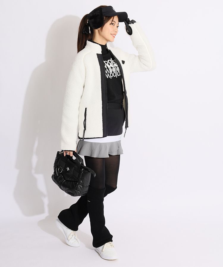 ニューバランスゴルフ NB 【蓄熱保温】繰り返しロゴハイネックニット