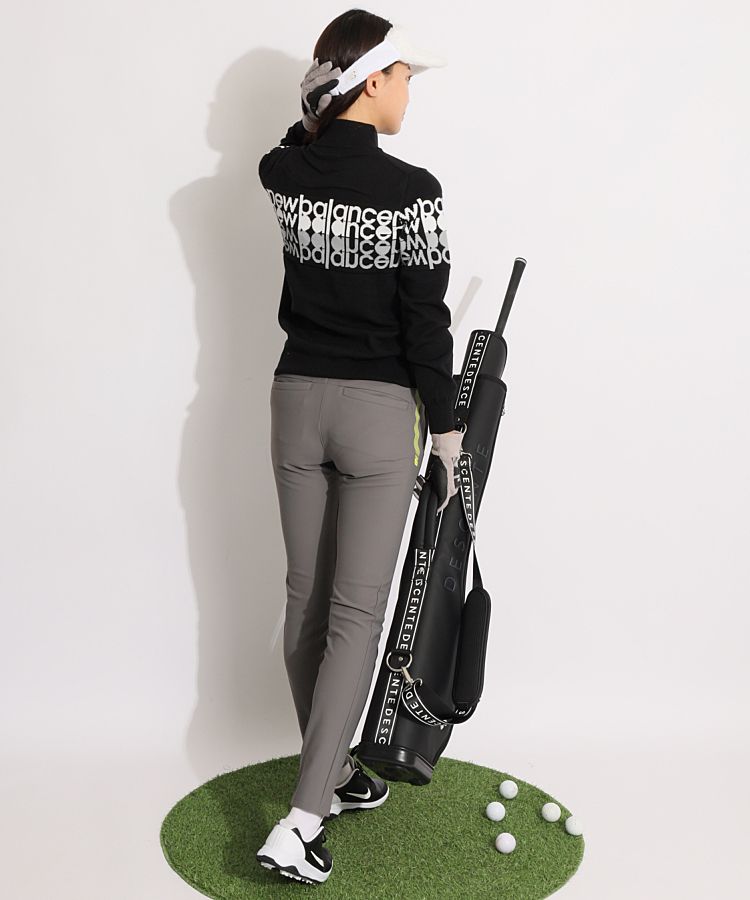 ニューバランスゴルフ NB 【蓄熱保温】繰り返しロゴハイネックニット