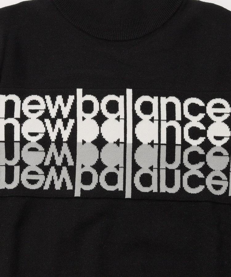 ニューバランスゴルフ NB 【蓄熱保温】繰り返しロゴハイネックニット