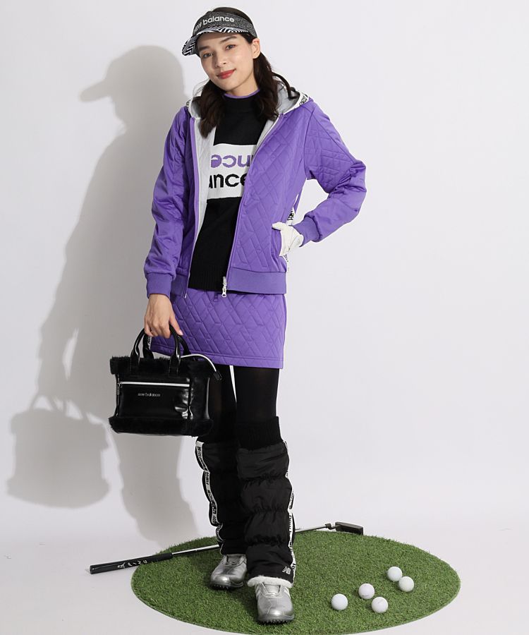 ニューバランスゴルフ NB 【防風保温】サイドロゴテープキルティング