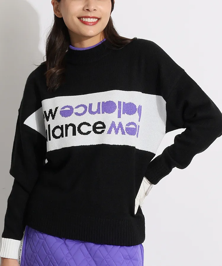 ニューバランスゴルフ NB 【防風保温】サイドロゴテープキルティング