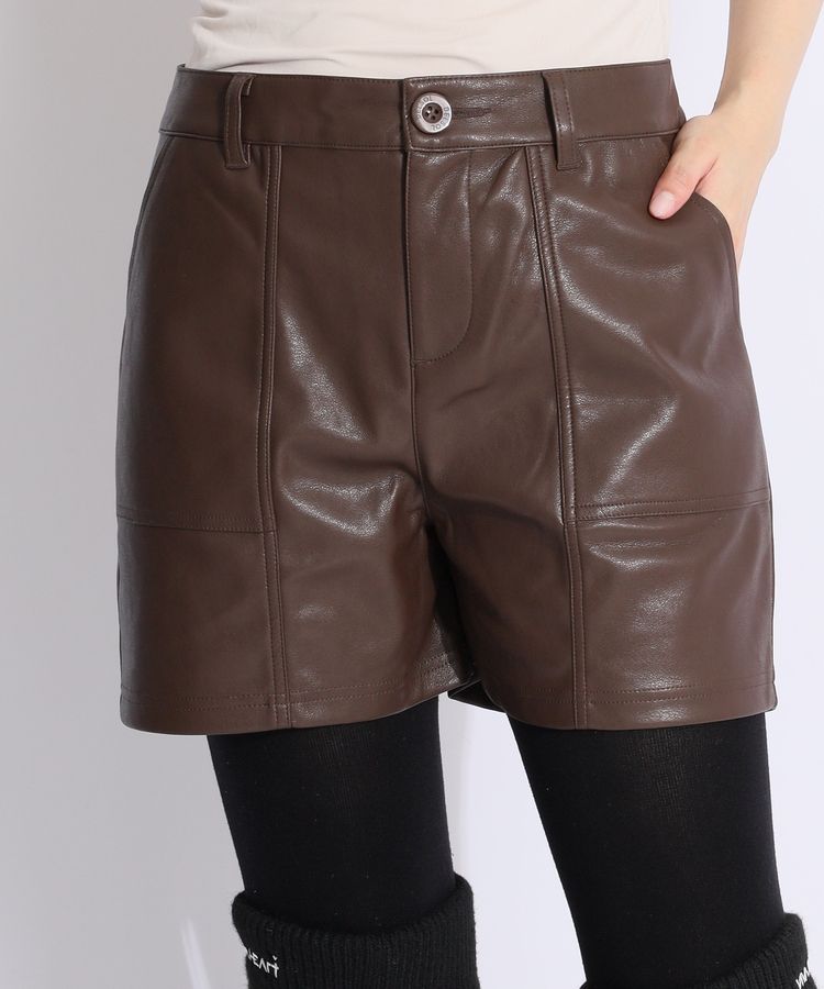『新品』デルソルゴルフ　ショートパンツ セール・アウトレット】デニムライクショートパンツ レディス