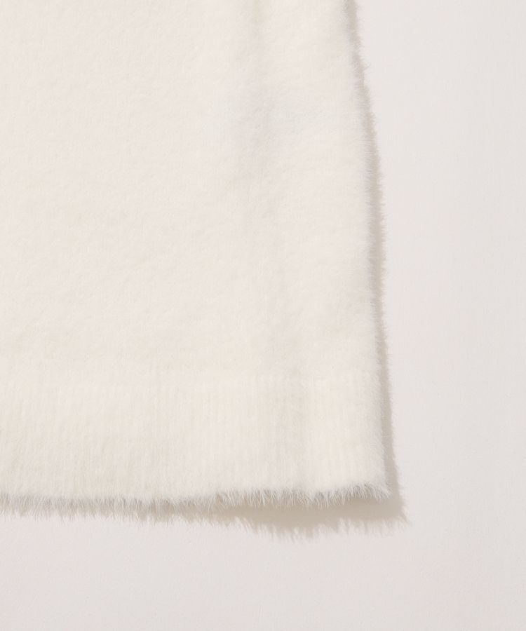 ニューバランスゴルフ NB 折り返し襟付きシャギーニット レディース