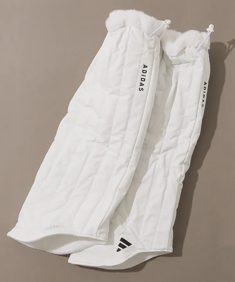 adidas - adidas ゴルフ　ウエア　レッグウォーマー　ネックウォーマー アディダスゴルフ AG シンプル中綿レッグウォーマー レディース