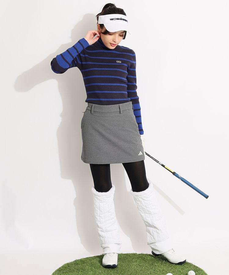 新品タグ付⛳️定価26950円アディダスゴルフ秋冬　セット　L 裏起毛スカート アディダスゴルフ AG 一体型ペチパンツ付き裏起毛スカート