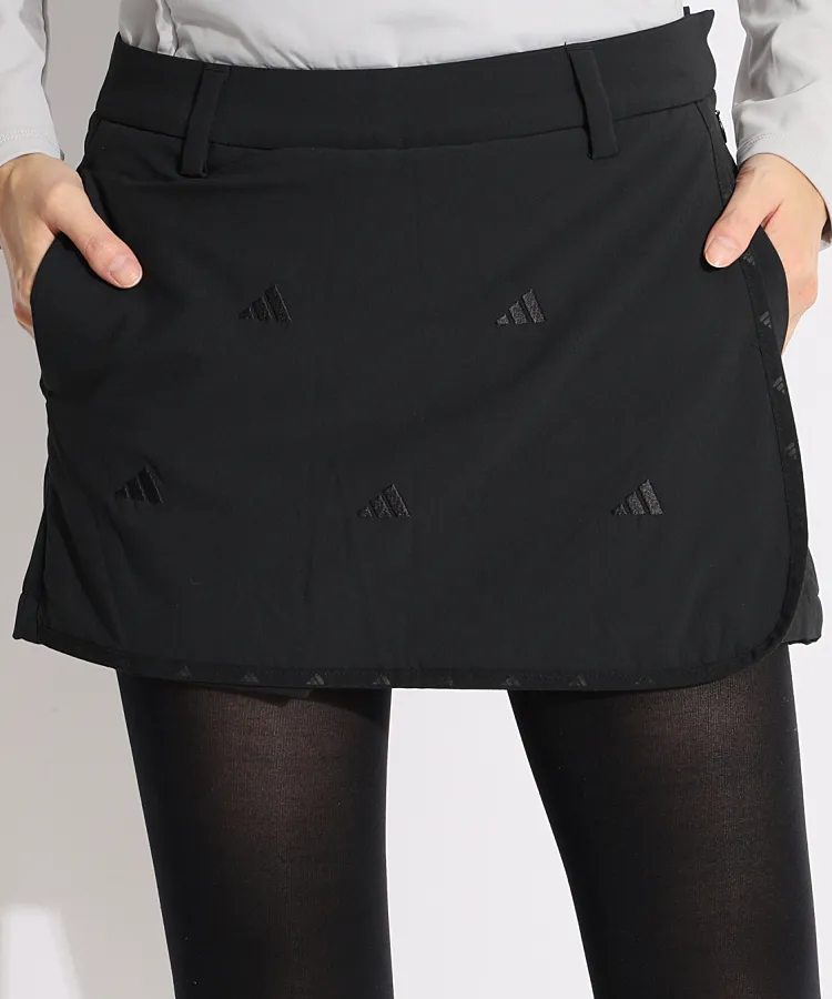 adidas♡新品/スカート♡美品/タートルネック♡M　ゴルフ/スポーツ アディダスゴルフ AG 保温タートルネック長袖カットソー レディース