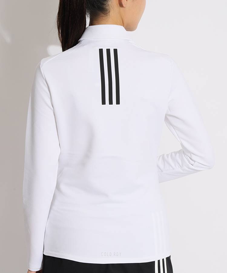 AG 【速乾保温】ハーフジップ長袖カットソー