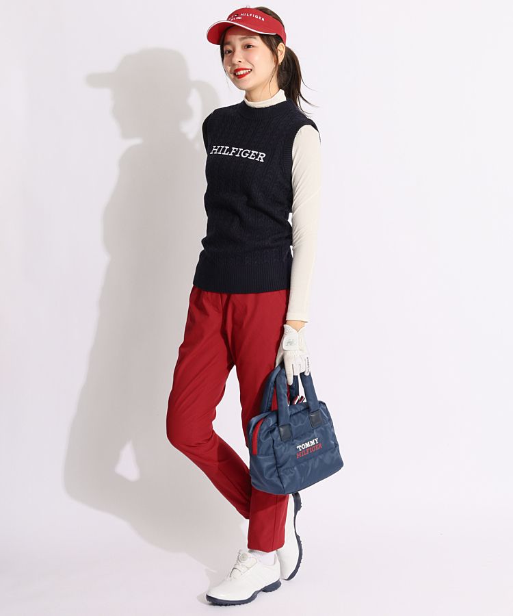 トミーヒルフィガーゴルフ TH キルティングラウンドカートバッグ