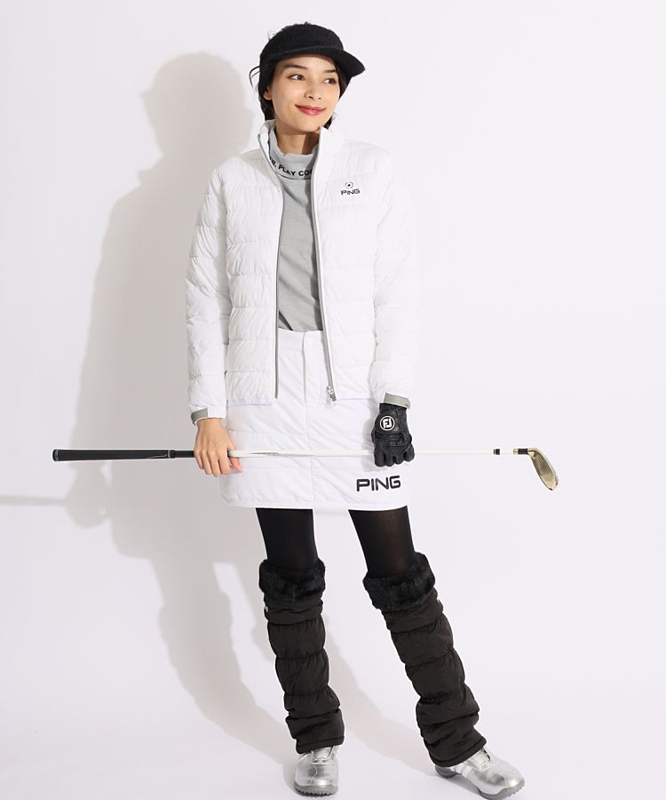 ◎新品◎PING ピン　ゴルフウェア　中綿ジャケット　ホワイト　Sサイズ ◎新品◎PING ピン ゴルフウェア 中綿ジャケット ホワイト Sサイズ