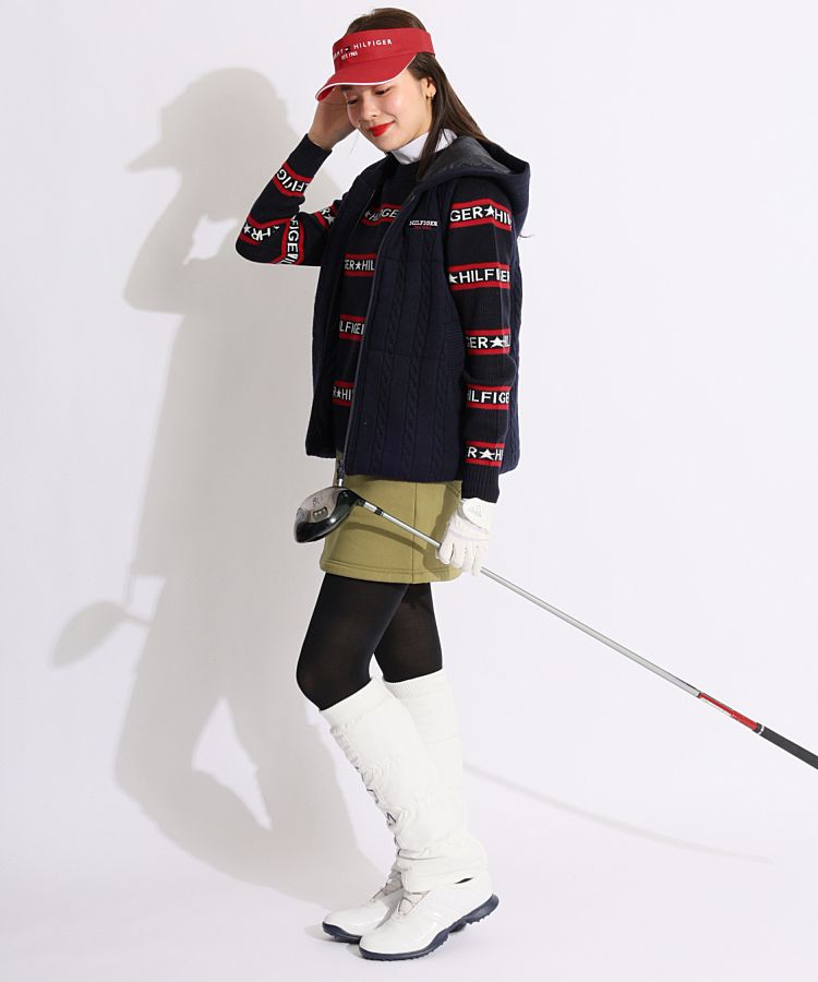 トミーヒルフィガーゴルフ上下、帽子、レッグウォーマー、セット トミーヒルフィガーゴルフ上下、帽子、レッグウォーマー、セット