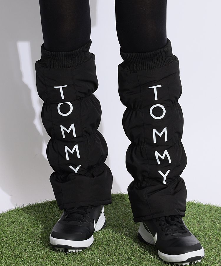 トミーヒルフィガーゴルフ TH ロゴプリントフルジップ中綿レッグ