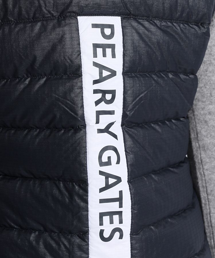 パーリーゲイツ PG 収納袋付きバックロゴ2WAYダウンジャケット