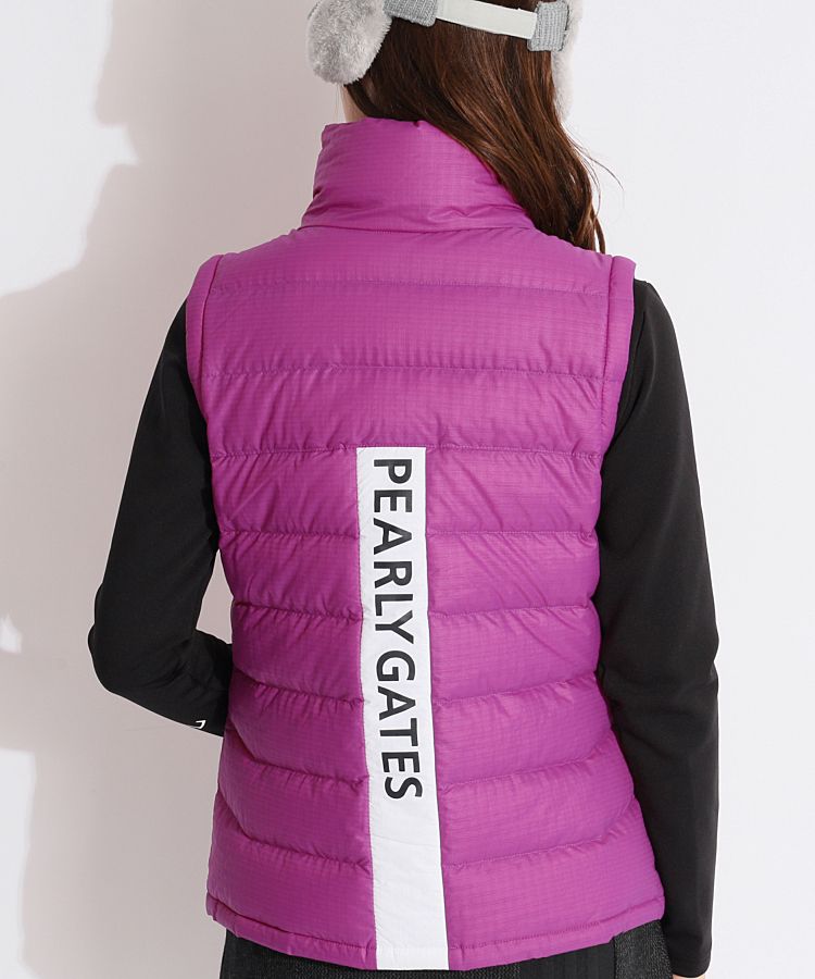 PEARLY GATES ピンク レッドダウンジャケット６番２WAYタイプ PEARLY GATES ピンク レッドダウンジャケット6番2WAYタイプ