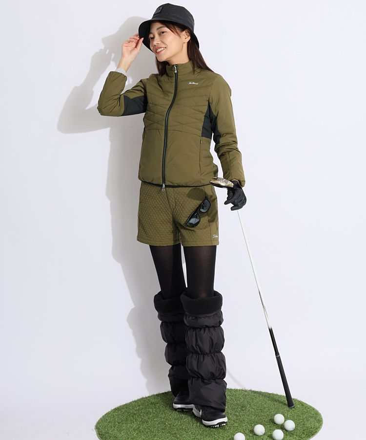 タイトリストアウトレット TL 撥水&保温ストレッチ中綿ブルゾン