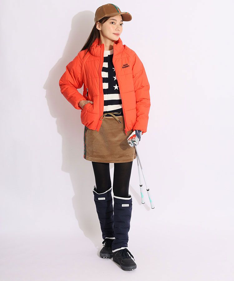 ジャックバニー JB 2WAYロゴジップベストブルゾン レディースゴルフ