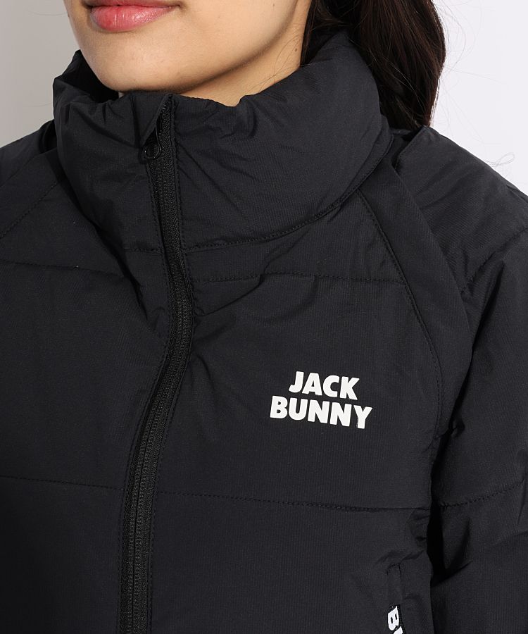 ジャックバニー JB 2WAYロゴジップベストブルゾン レディースゴルフ