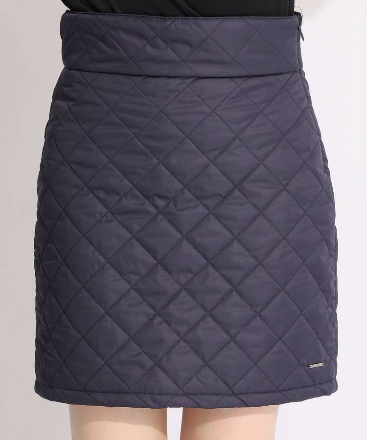 AS 【11/11までタイムセール】バイアスキルトハイウエスト中綿スカート