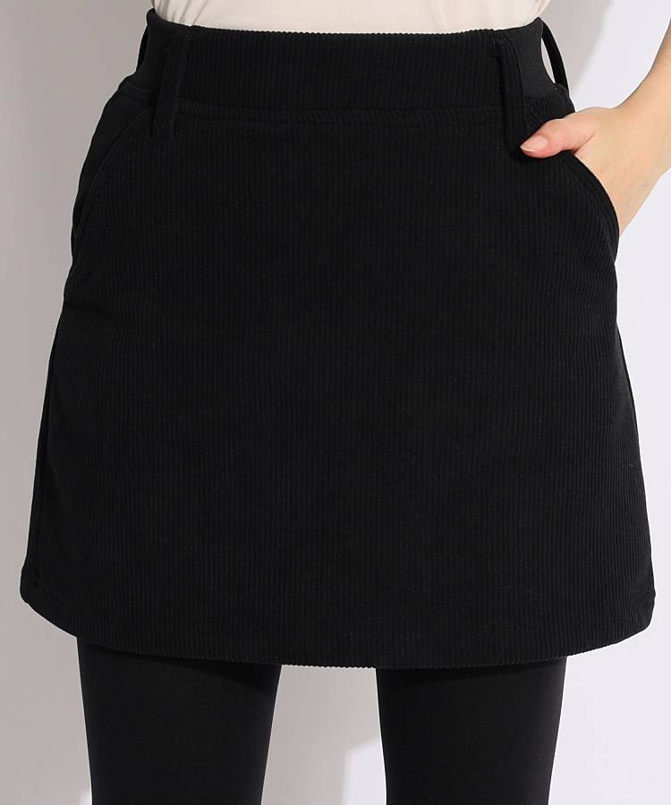 AS 【11/11までタイムセール】【保温】ストレッチコーデュロイスカート