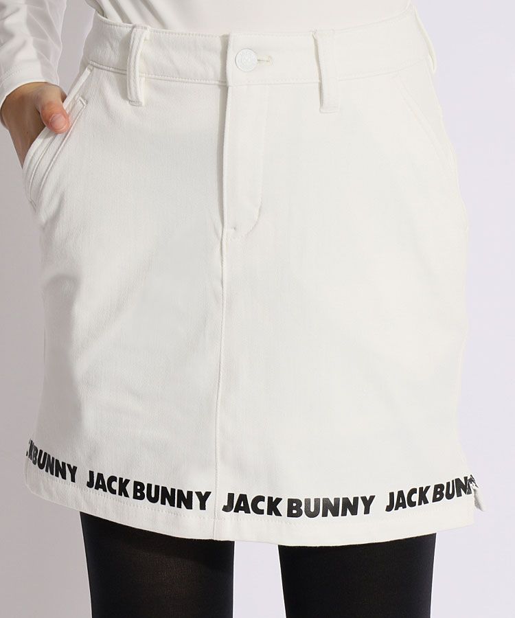 ジャックバニー JB 4WAYストレッチ一体型ペチパンツ裏起毛裾ロゴ