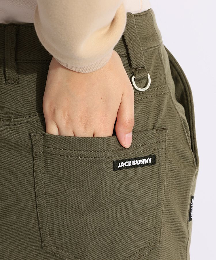 ジャックバニー JB 4WAYストレッチ一体型ペチパンツ裏起毛裾ロゴ