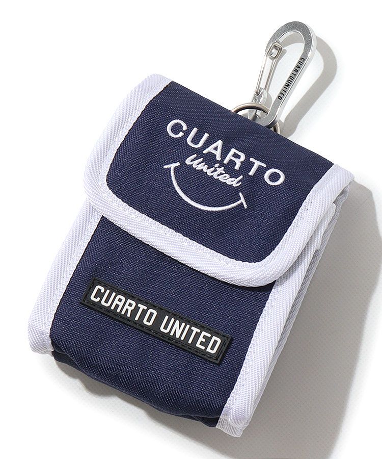 クアルトユナイテッド CU スマイル刺繍フック付き計測器ケース