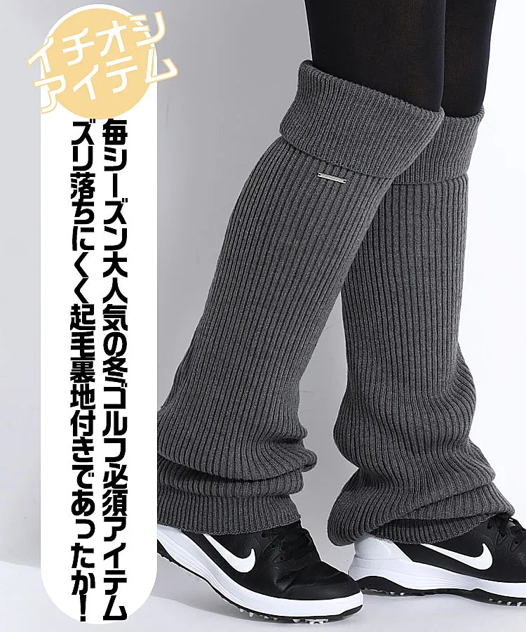 パーリーゲイツ PG ビッグロゴニットレッグウォーマー