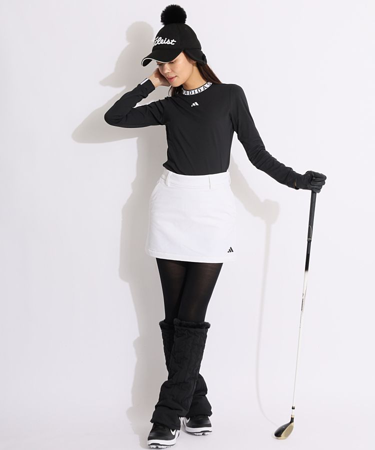 アディダスゴルフ AG ジャガードロゴネック長袖カットソー レディース