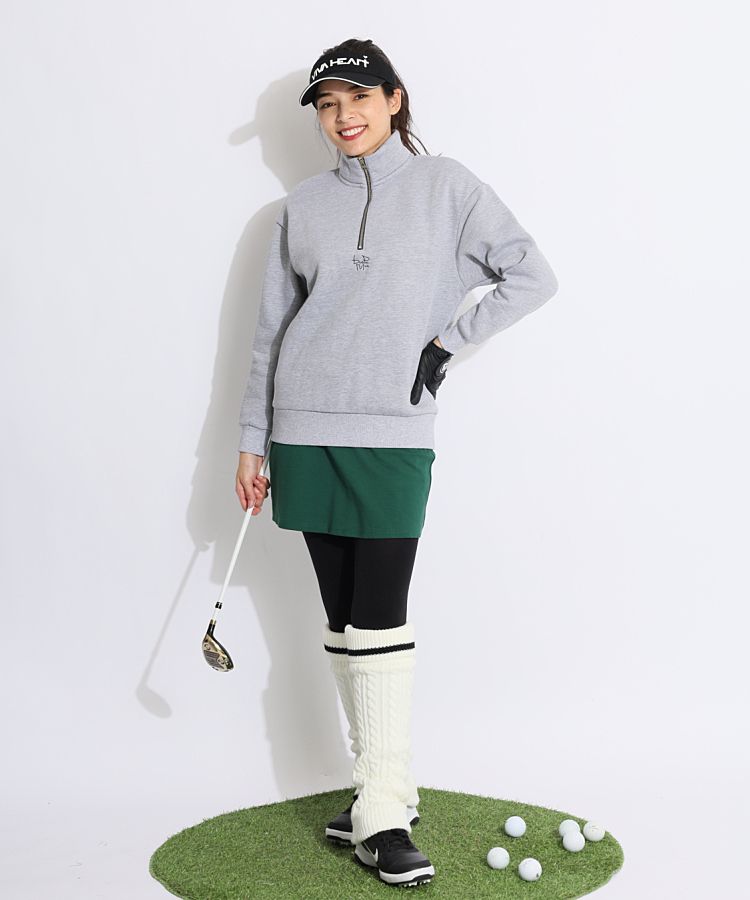 ビーツ・パー・ミニット＿ナノユニバース BP ハーフジップ裏起毛