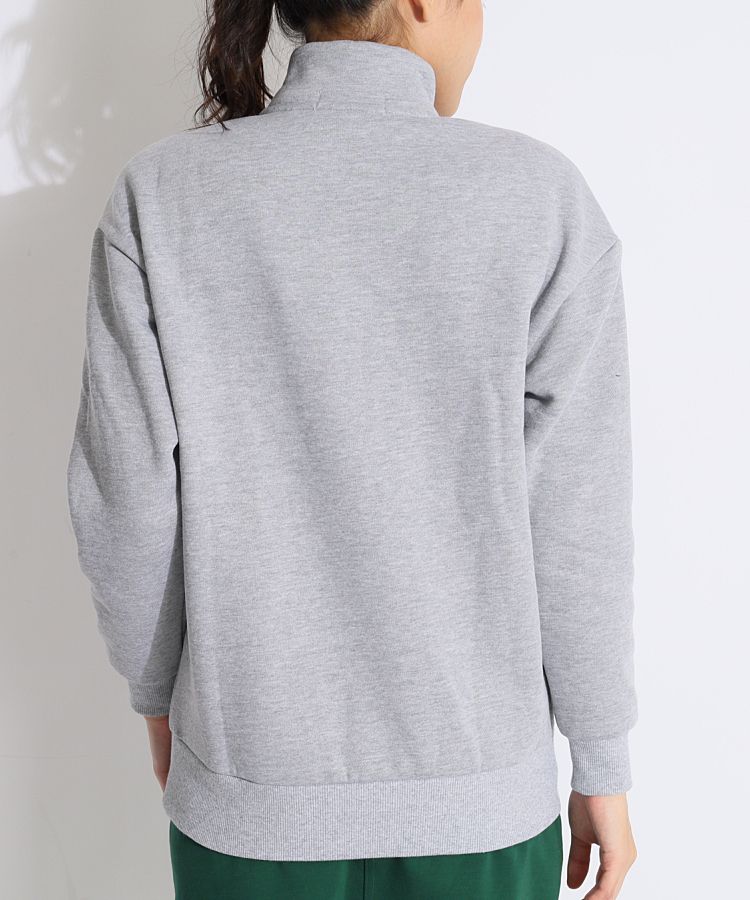 ビーツ・パー・ミニット＿ナノユニバース BP ハーフジップ裏起毛