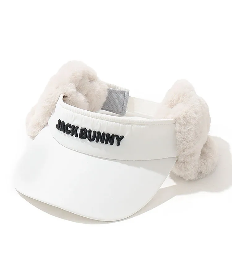 ジャックバニー JB ファー切替ロゴワッペン中綿レッグウォーマー