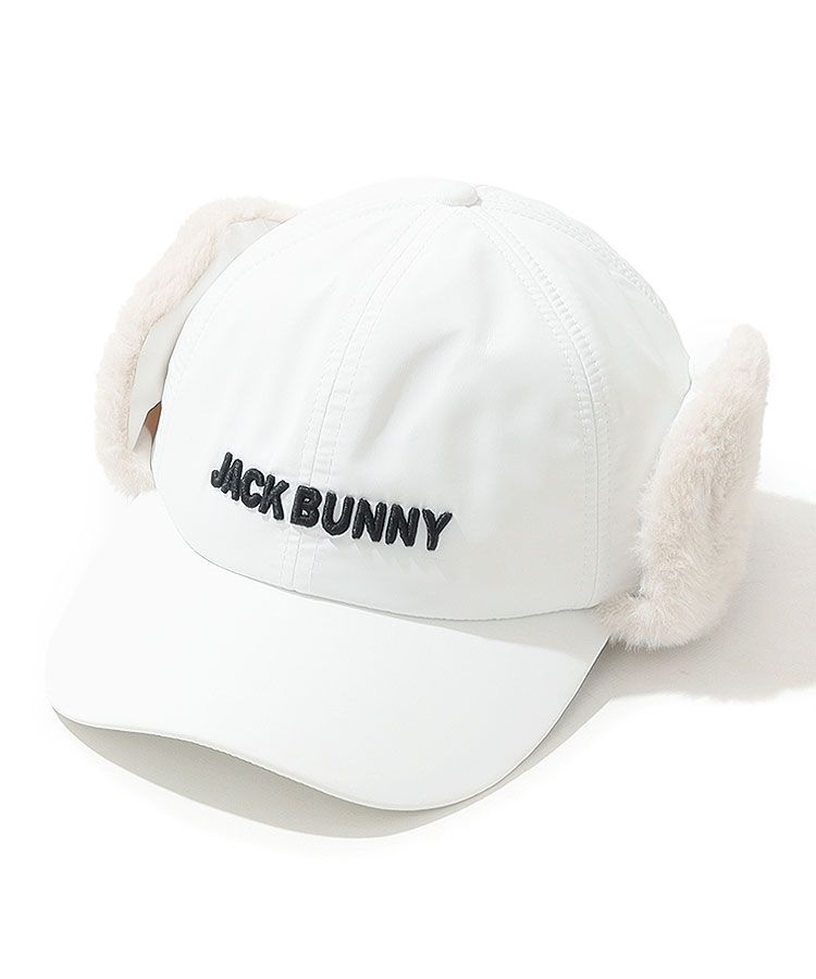 ジャックバニー JB フロントロゴファー耳当て付きキャップ