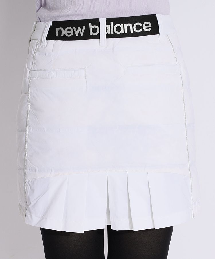 New Balance 【新品未使用】ダウンスカート　レディース　発熱素材 ニューバランスゴルフ NB 【吸湿発熱】ライトダウンプリーツ