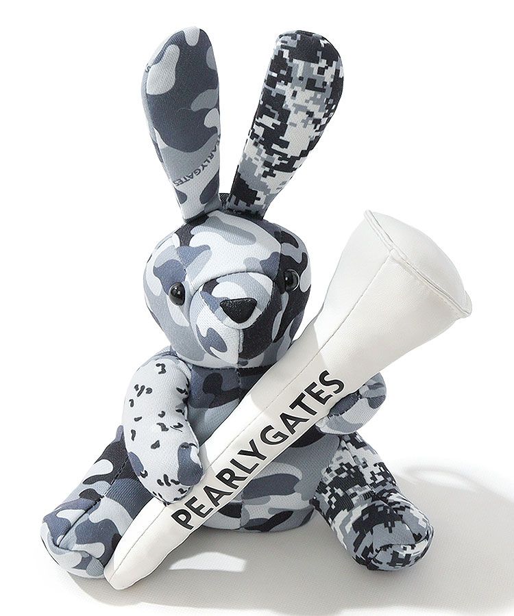 パーリーゲイツ PG デジタルカモフラ柄ぬいぐるみ型ボールポーチ