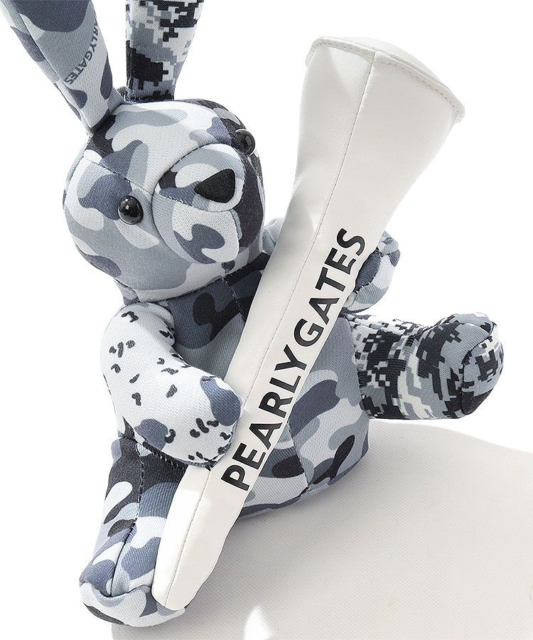 パーリーゲイツ PG デジタルカモフラ柄ぬいぐるみ型ボールポーチ