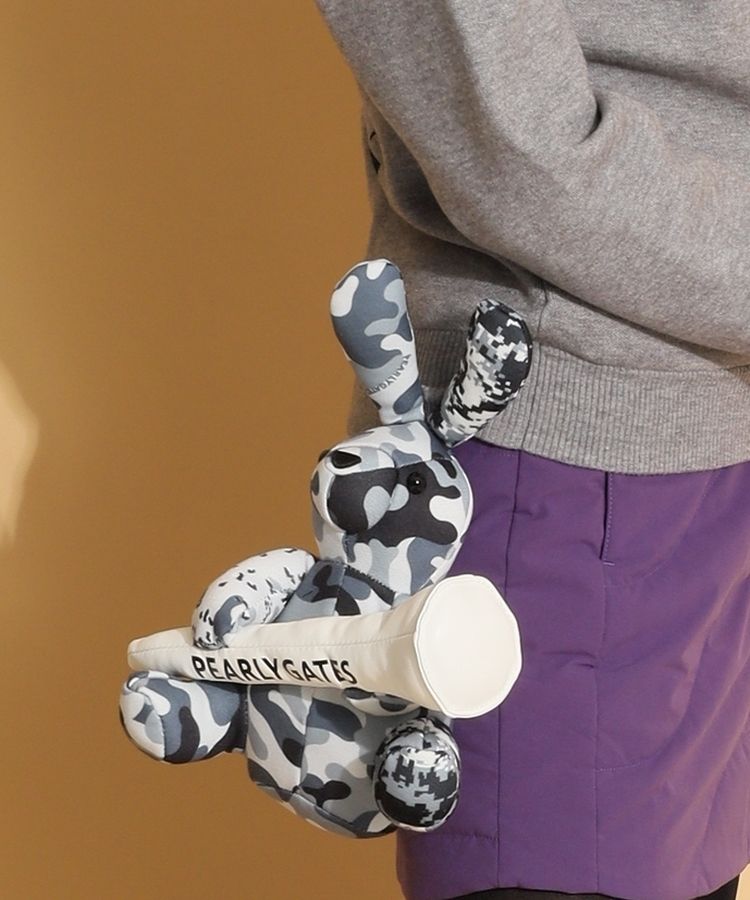 パーリーゲイツ PG デジタルカモフラ柄ぬいぐるみ型ボールポーチ