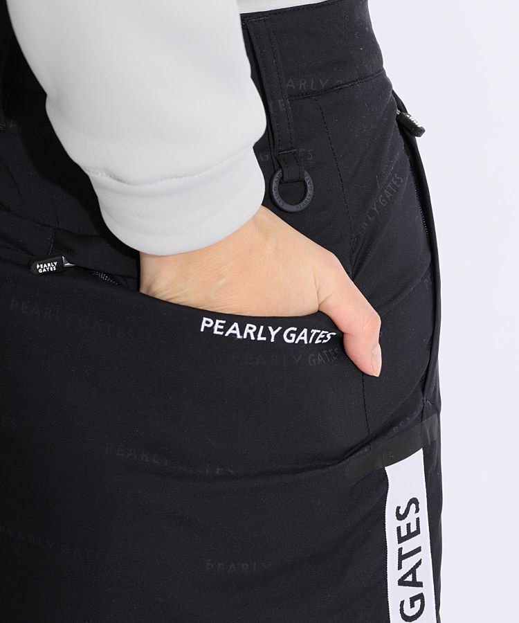 PEARLY GATES 吸水速乾 サイドロゴテープ スカート PEARLY GATES 吸水速乾 サイドロゴテープ スカート
