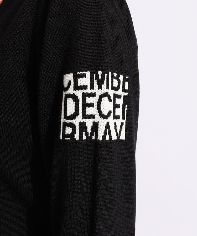 ディッセンバーメイ DM レイヤード風配色ニット レディースゴルフ