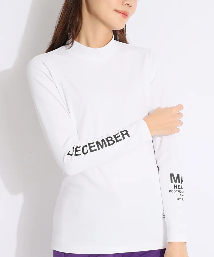 ディッセンバーメイ DM 配色ロゴラインベロアキャップ レディース