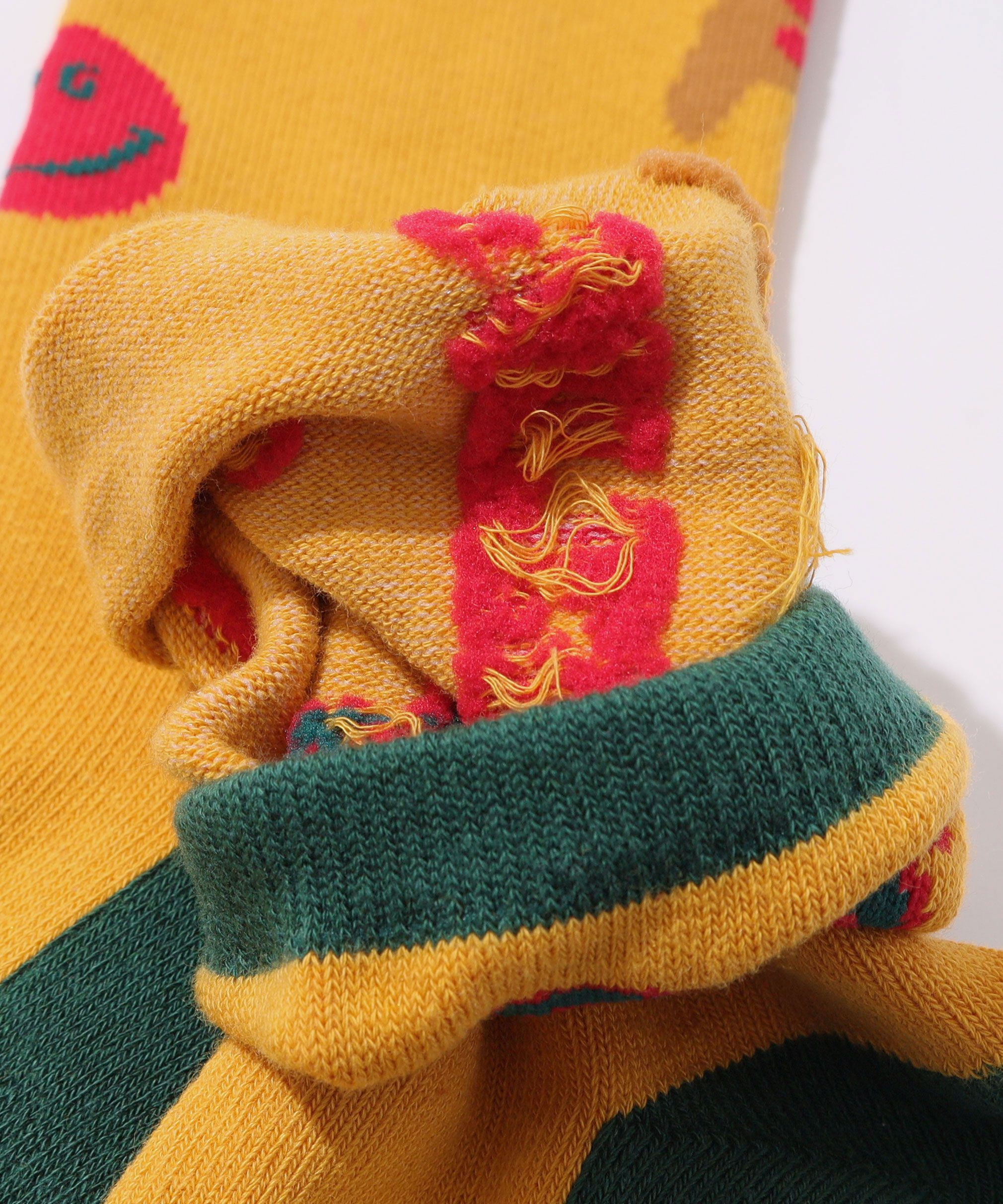 パーリーゲイツ PG 【抗菌防臭】クリスマスギフト柄ミドルソックス