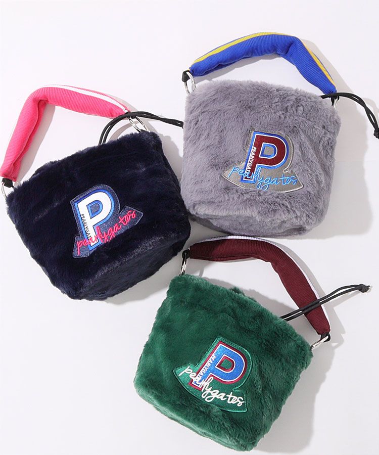 パーリーゲイツ⛳フェイクファーカートバック 楽天市場】PEARLY GATES フェイクファーカートバッグ (UNISEX