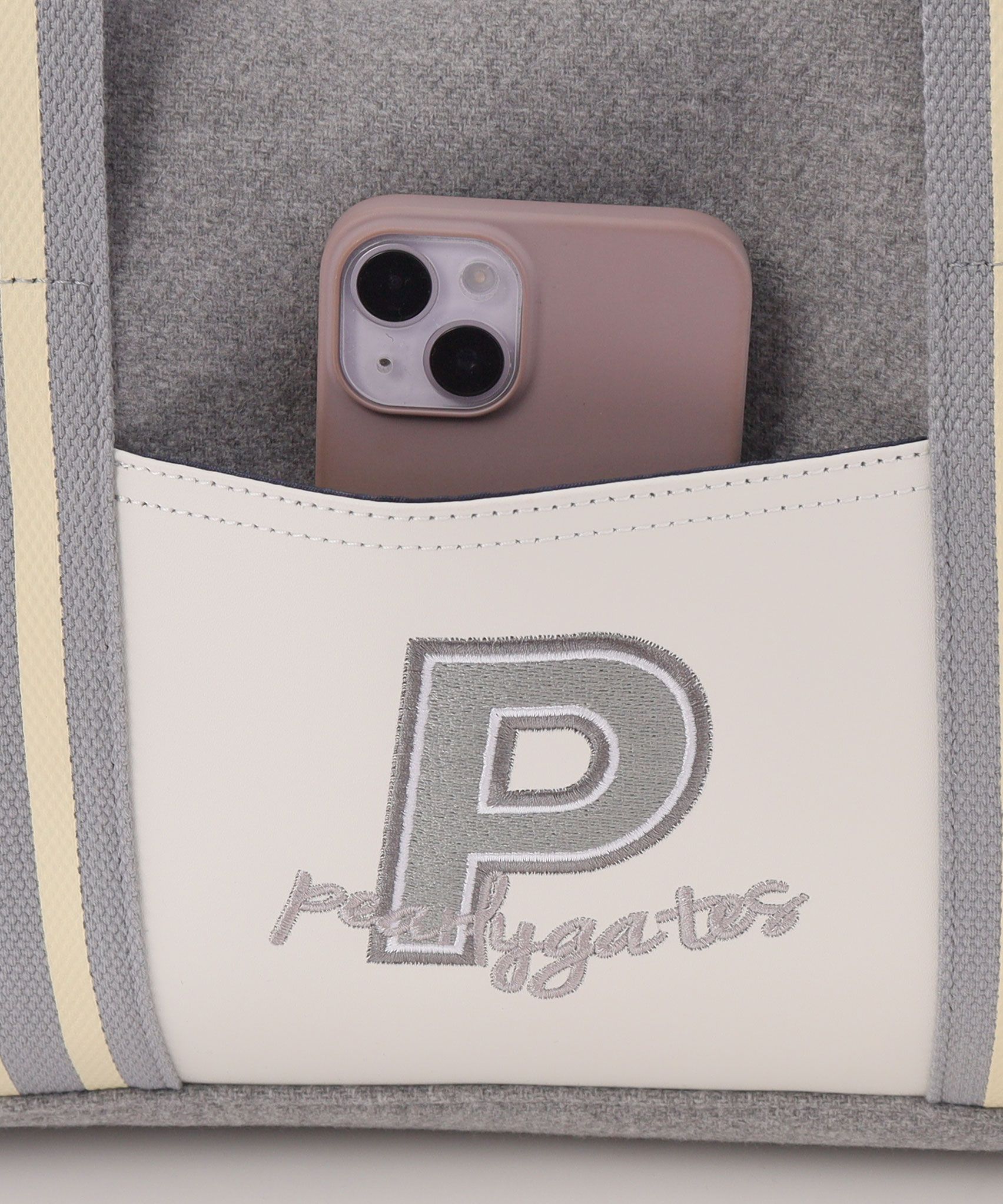 パーリーゲイツ PG ロゴワッペンカレッジ2WAYボストンバッグ