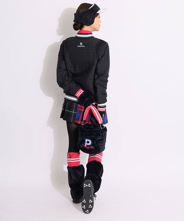 パーリーゲイツ PG 【撥水保温】リバーシブルマルチウェイ中綿ブルゾン