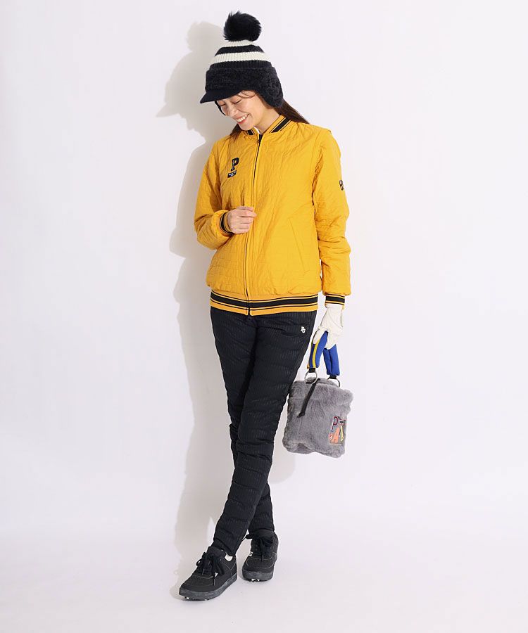 パーリーゲイツ PG 【撥水保温】リバーシブルマルチウェイ中綿ブルゾン