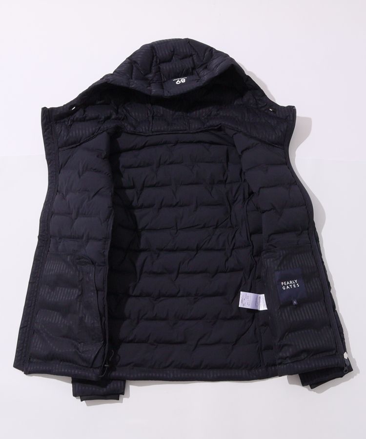 パーリーゲイツ PG 【発熱保温】ロゴプリント中綿ジャケット