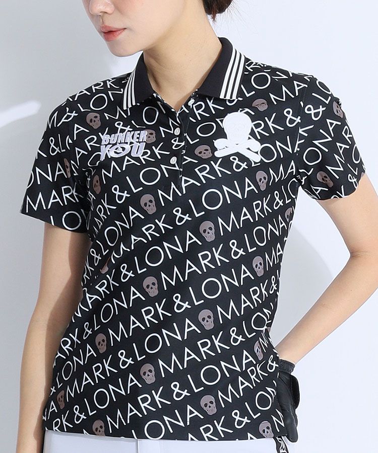 美品　MARK＆LONA 半袖ポロシャツ ベージュ　マーク＆ロナ MARK&LONA(マークアンドロナ) ポロシャツ｜中古ゴルフウェア通販