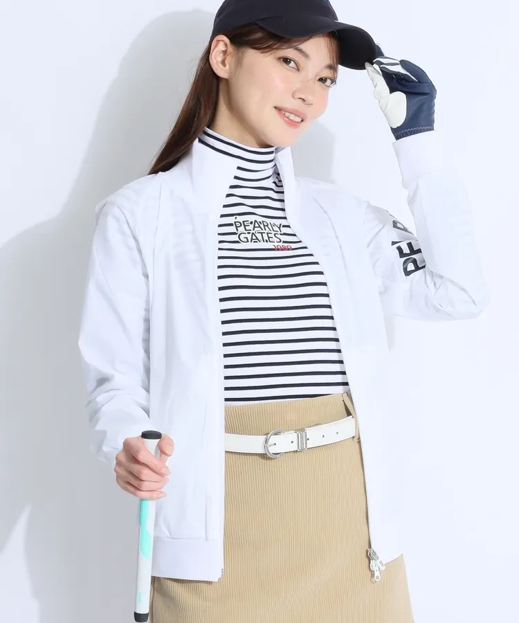 新品★19,800円 PGG パーリーゲイツ 体幹、重心安定 長袖モックネック5 新品☆19,800円 PGG パーリーゲイツ 体幹、重心安定 長袖モック