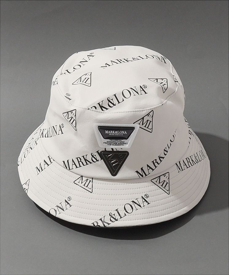 美品 ★ MARK&LONA バケットハット 帽子 マーク&ロナ 秋冬 正規品 美品】MARK & LONA マークアンドロナ 男女兼用 ゴルフバケット