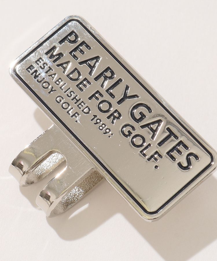 2. パーリーゲイツ PGロゴ スマイル 立体マーカー シルバー 未使用品 定番】PGマーカー (UNISEX) | PEARLY GATES（パーリーゲイツ