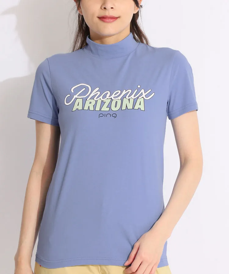 パーリーゲイツ PG ストライプ柄ロゴサンバイザー レディースゴルフ