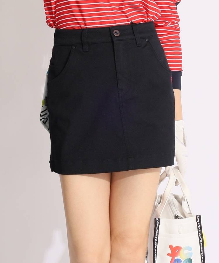 PG 【ストレッチ】バンダナ付きロゴカルゼスカート